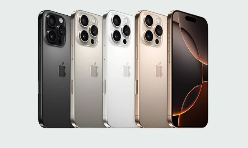 So sánh iPhone 16 và 16 Pro về thiết kế
