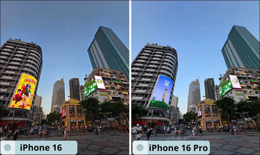 Khả năng chụp ảnh của iPhone 16 Pro nhỉnh hơn so với bản thường