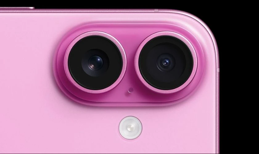 iPhone 16 có camera chính Fusion 48MP và camera góc siêu rộng 12MP