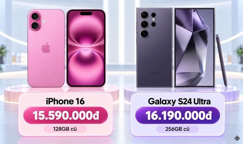 Giá máy cũ tốt hơn