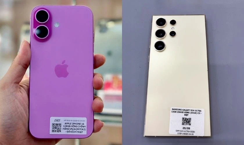 Nên chọn mua iPhone 16 hay Samsung S24 Ultra