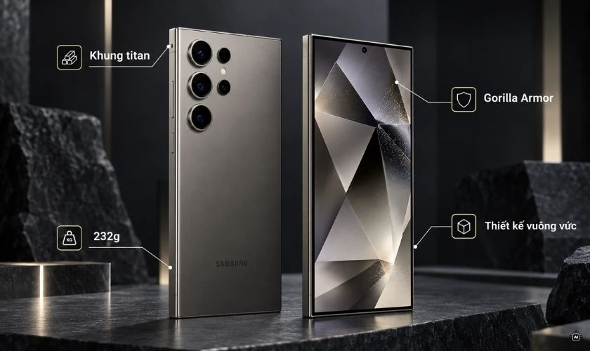 So sánh iPhone 16 và Samsung S24 Ultra chi tiết về thiết kế