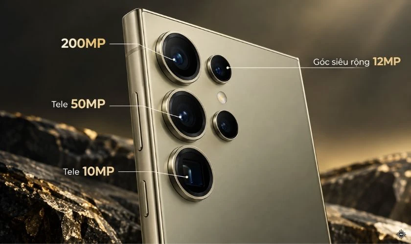 S24 Ultra nổi bật với camera chính 200MP