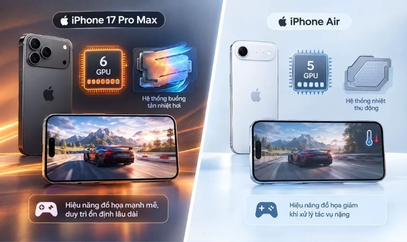 iPhone 17 Pro Max vượt trội về hiệu năng
