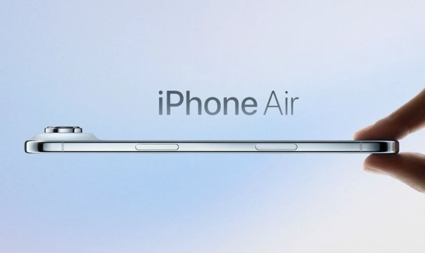 So sánh iPhone Air và iPhone 16 Pro Max về thiết kế