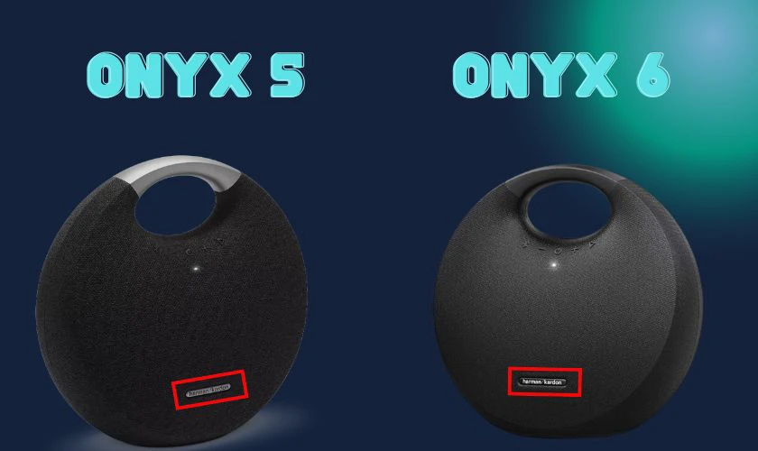 Vẻ ngo&agrave;i của loa Harman Kardon Onyx Studio 5 v&agrave; 6 tương đương nhau