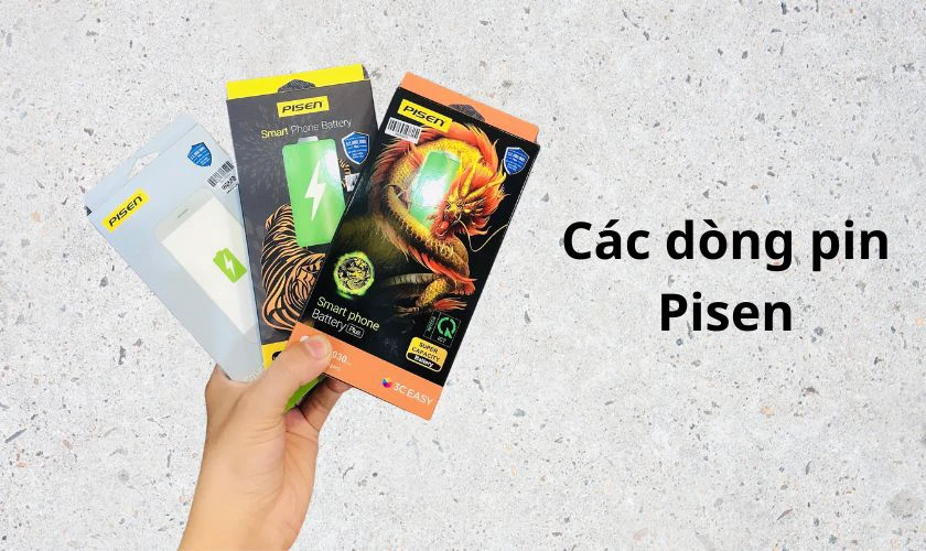 Pin Pisen l&agrave; g&igrave;? C&oacute; tốt hay kh&ocirc;ng?
