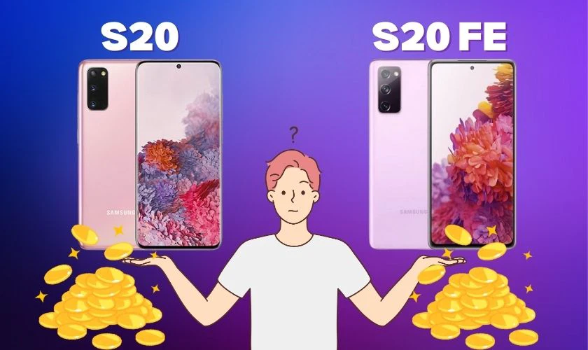 So sánh giá của 2 thiết bị