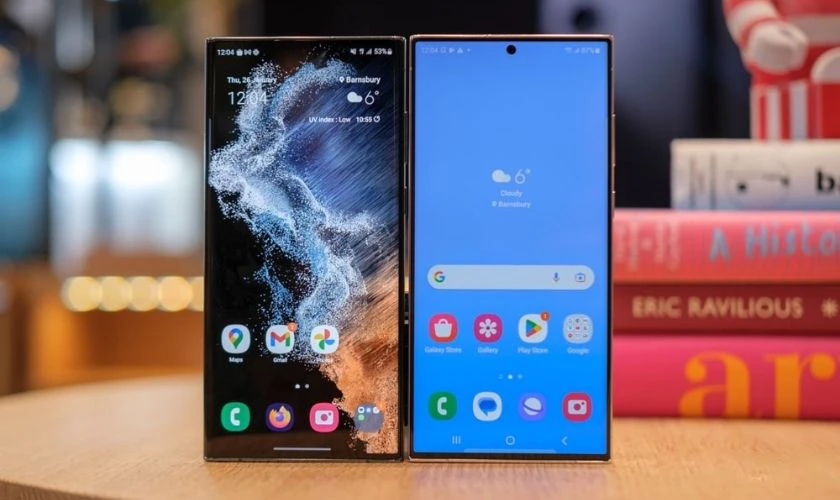 so sánh thiết kế S22 Ultra và S23 Ultra