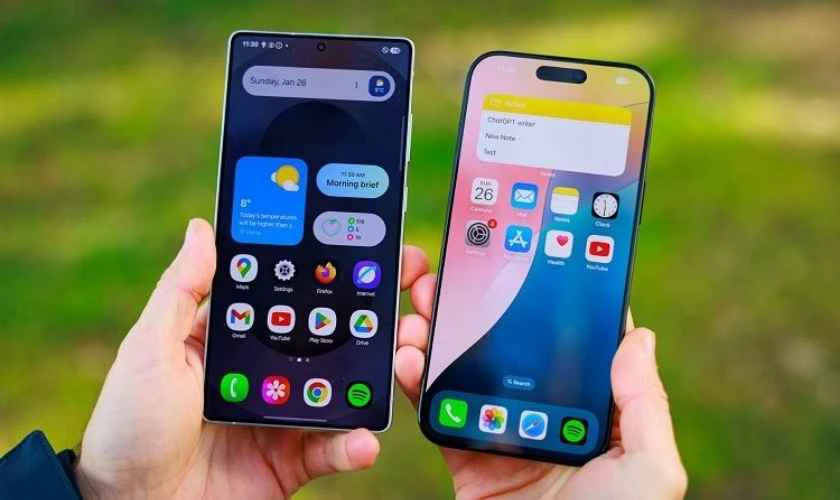 So sánh S25 Ultra và iPhone 16 Pro Max cụ thể