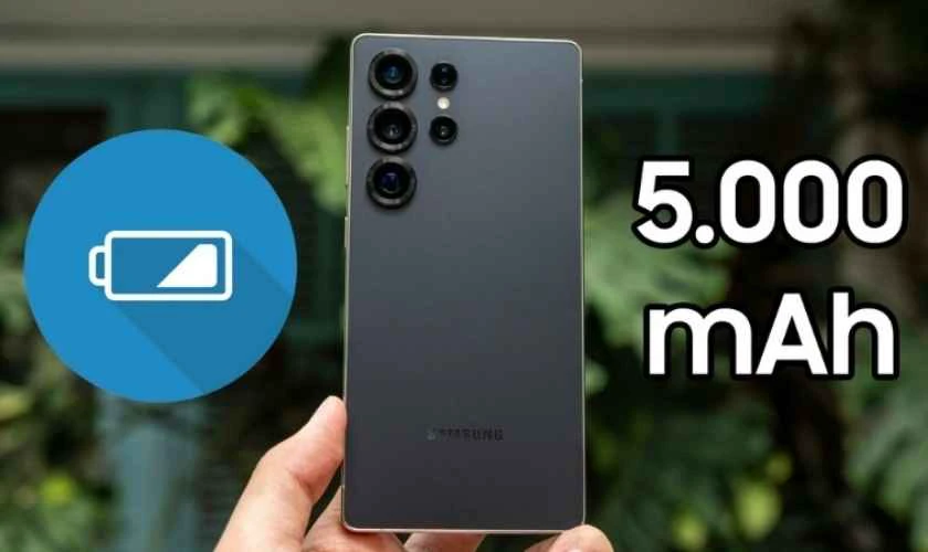 S25 Ultra có dung lượng pin lớn hơn