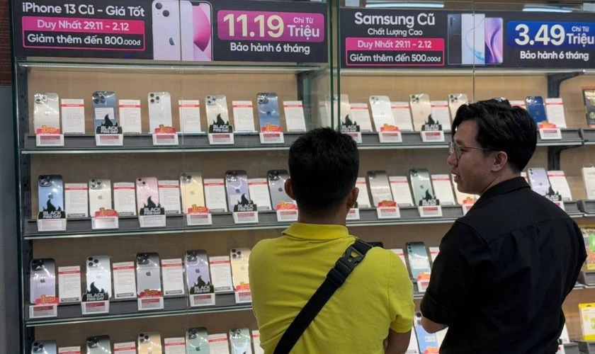 Bảng giá máy cũ tốt hơn