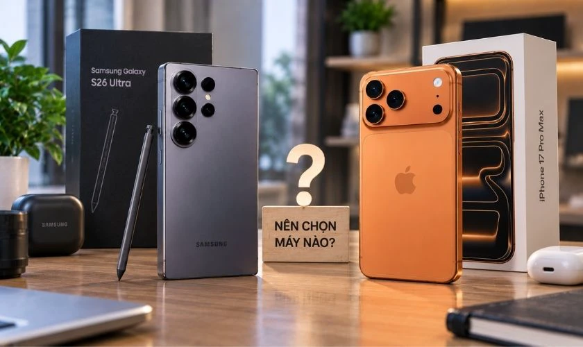 Nên chọn mua S26 Ultra hay iPhone 17 Pro Max?