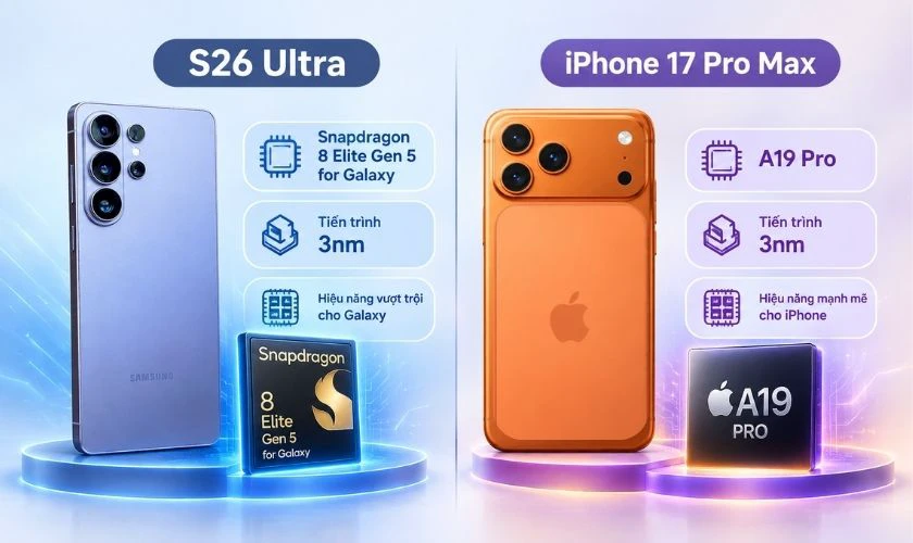 Về hiệu năng: Hai chip ngang sức, mỗi bên trội một mặt