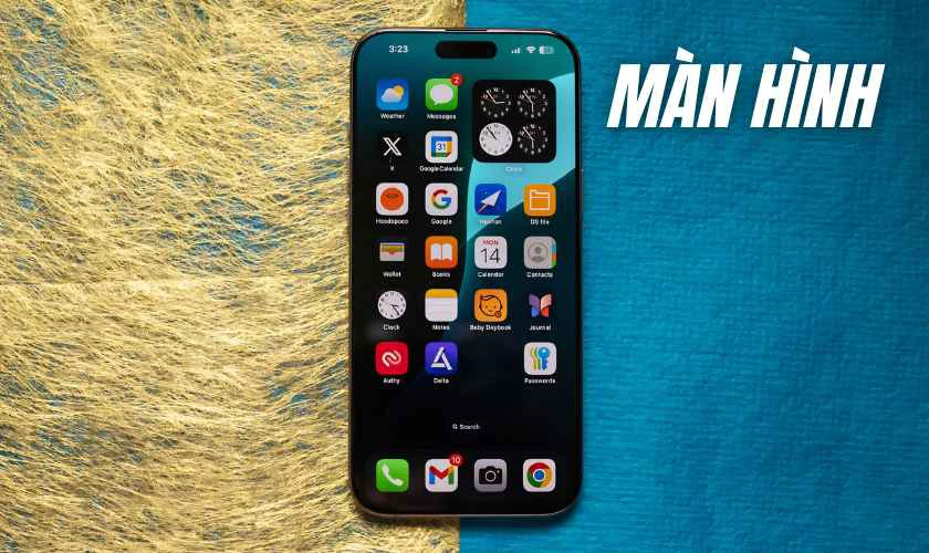 So sánh iPhone 16 Pro Max và Samsung S24 Ultra về màn hình
