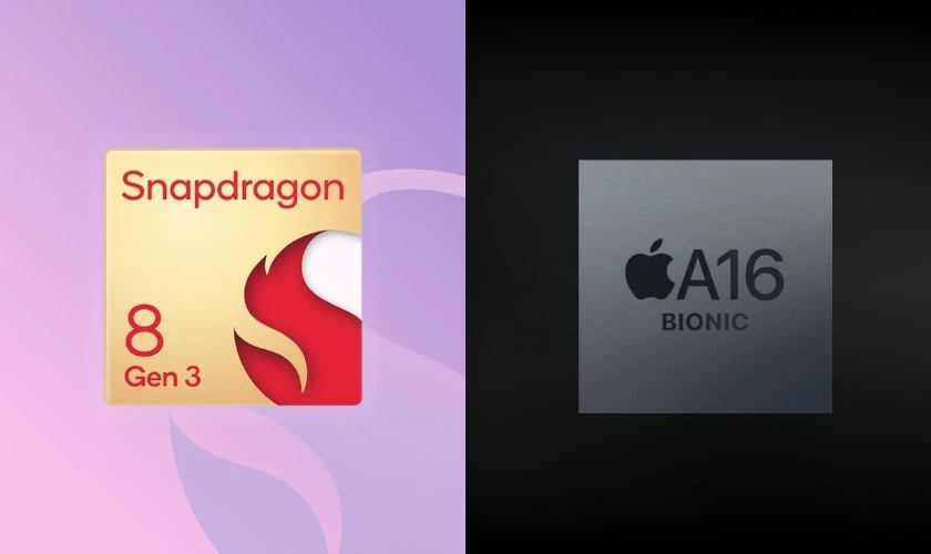 Về hiệu năng: Snapdragon 8 Gen 3 có lợi thế phần cứng