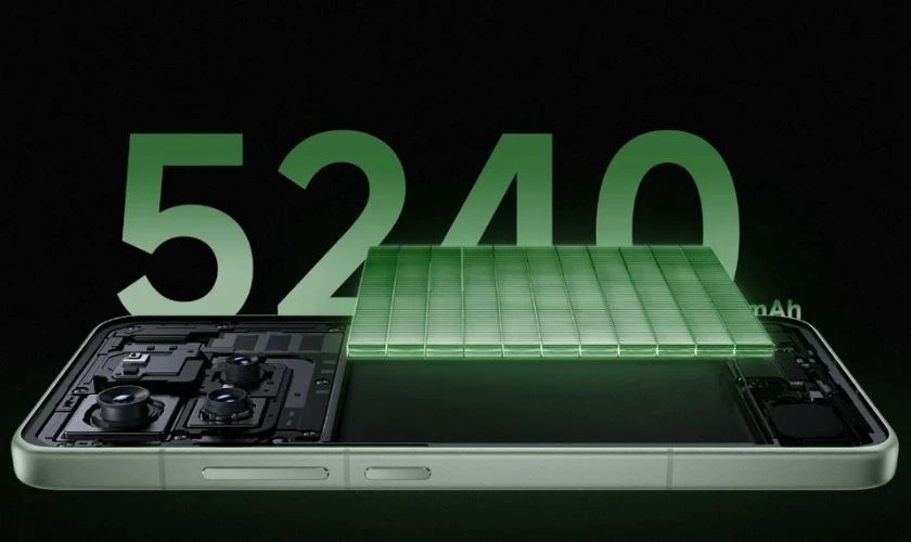 Xiaomi 15 được trang bị pin 5.240mAh, hỗ trợ sạc nhanh có dây 90W