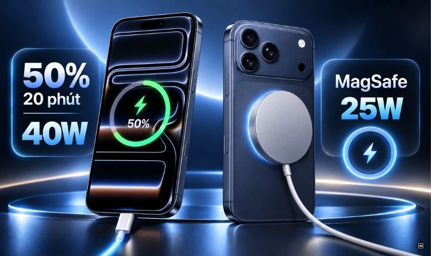 iPhone 17 Pro Max có thời gian xem video tối đa 37 giờ