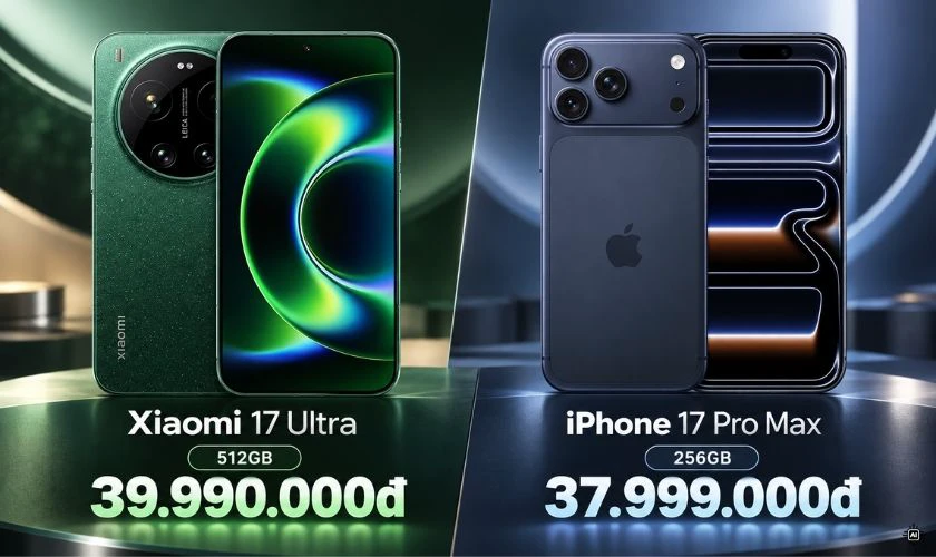 Về giá: iPhone 17 Pro Max có giá khởi điểm thấp hơn