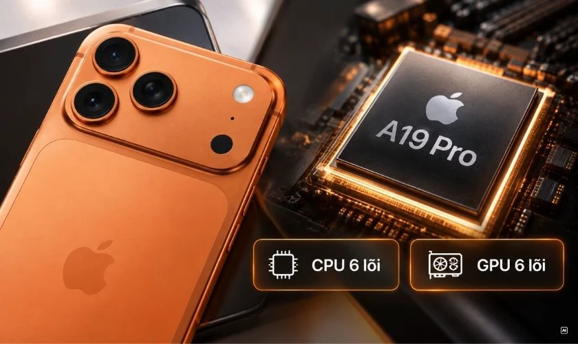 iPhone 17 Pro Max trang bị chip A19 Pro