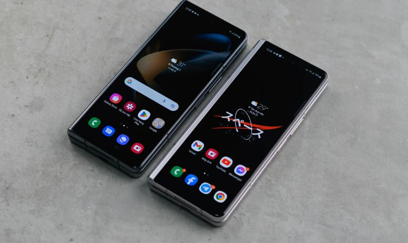 So s&aacute;nh Z Fold 3 v&agrave; 4 về thiết kế
