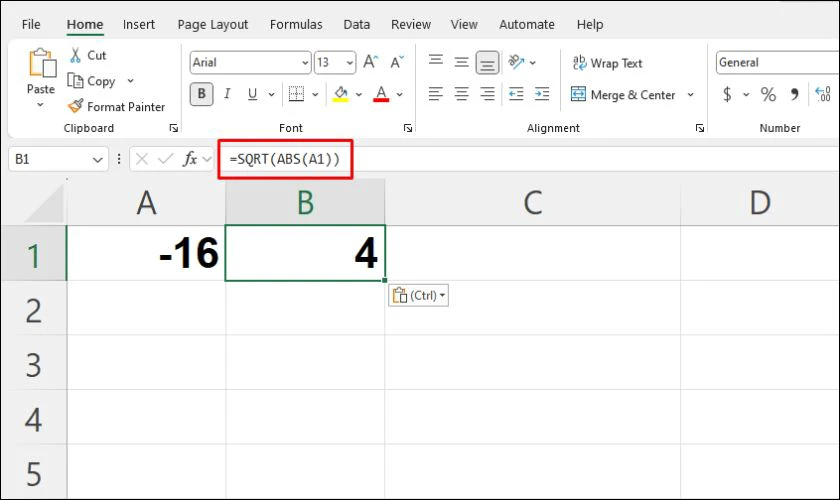 H&agrave;m SQRT l&agrave; h&agrave;m g&igrave;? C&aacute;ch kết hợp h&agrave;m SQRT với c&aacute;c h&agrave;m Excel kh&aacute;c