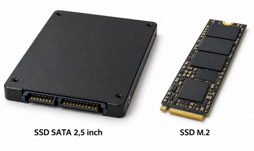 SSD laptop và PC có khác nhau không