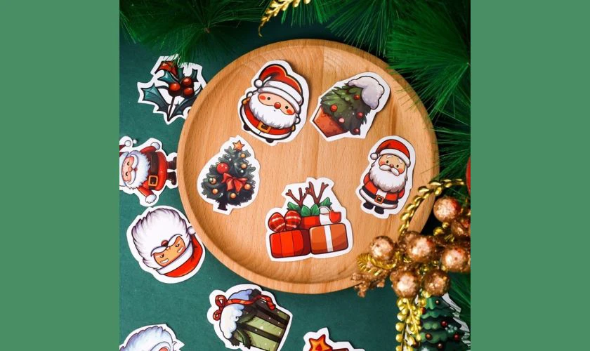 Sticker Gi&aacute;ng sinh cute dễ thương