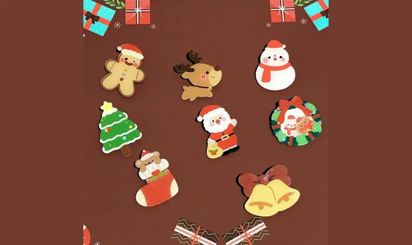 Sticker Gi&aacute;ng sinh cute mới nhất