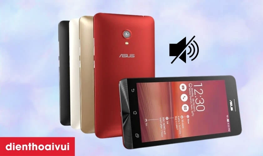 Loa điện thoại Asus kh&ocirc;ng ph&aacute;t &acirc;m thanh