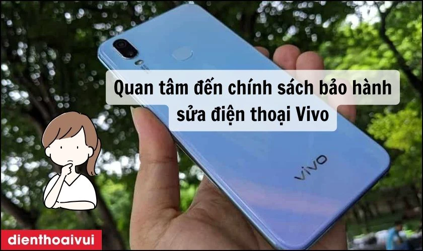 Quan t&acirc;m đến bảo h&agrave;nh sửa điện thoại Vivo