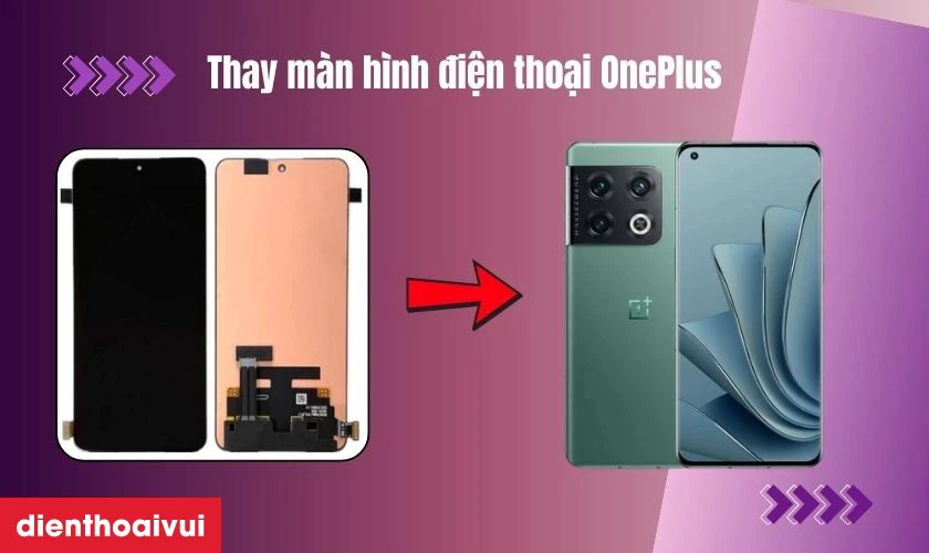C&aacute;c dịch vụ sửa chữa điện thoại OnePlus tại Điện Thoại Vui