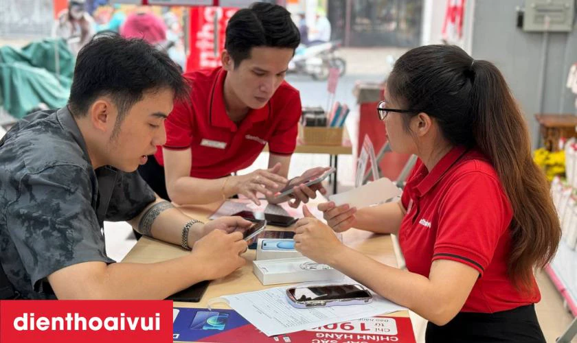 C&aacute;c dịch vụ sửa điện thoại tại Điện Thoại Vui quận Ho&agrave;ng Mai
