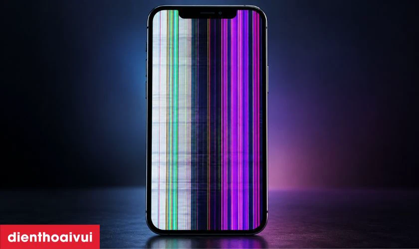 Sửa hiển thị m&agrave;n h&igrave;nh iPhone 13 Pro khi m&agrave;n h&igrave;nh c&oacute; sọc