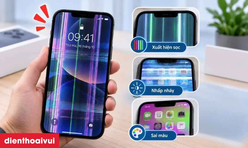 Khi nào nên sửa lỗi hiển thị trên iPhone 13 Pro Max?