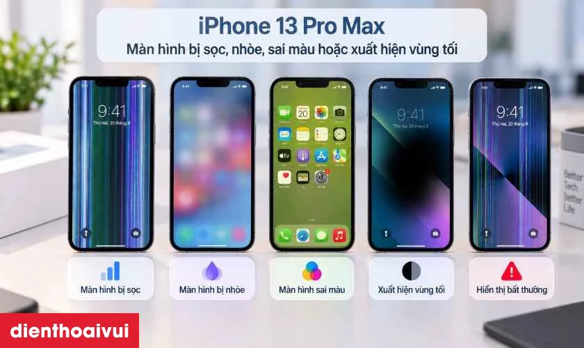 Hình ảnh hiển thị gây khó khăn khi sử dụng