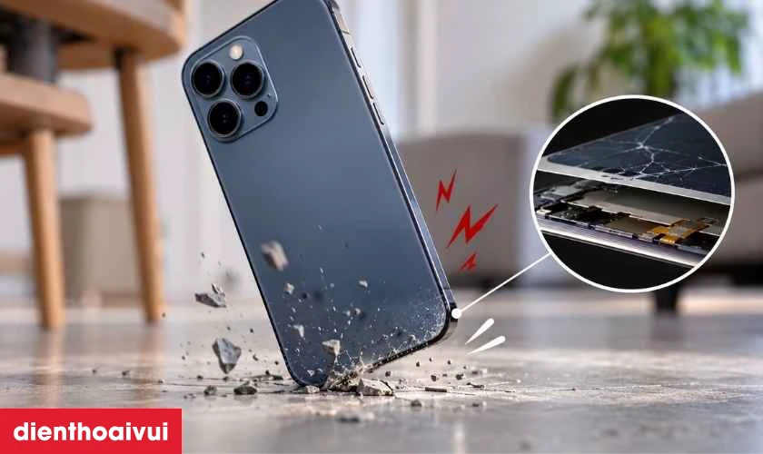 Nguyên nhân làm iPhone 13 Pro Max bị lỗi hiển thị