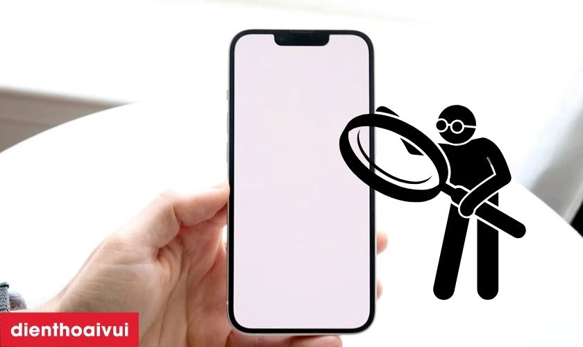 C&aacute;ch kiểm tra lỗi hiển thị tr&ecirc;n m&agrave;n h&igrave;nh iPhone 14