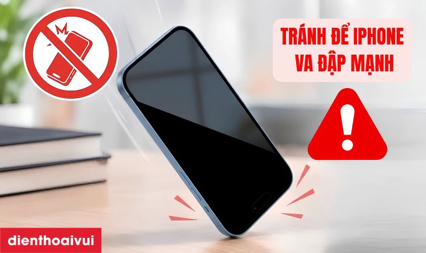 Những điều cần tr&aacute;nh để m&agrave;n h&igrave;nh iPhone 15 kh&ocirc;ng lỗi trở lại