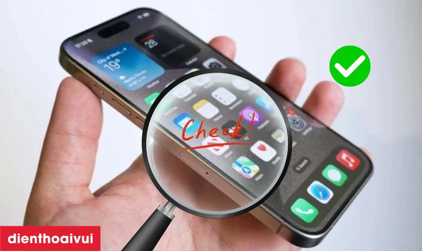 Những ti&ecirc;u ch&iacute; cần kiểm tra sau khi sửa m&agrave;n h&igrave;nh iPhone 16