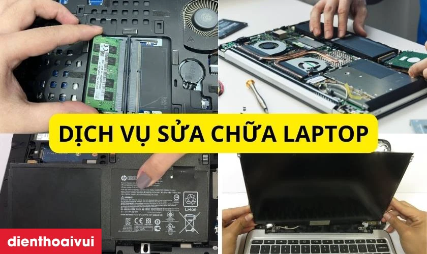 Quy trình sửa laptop quận 7 tại Điện Thoại Vui