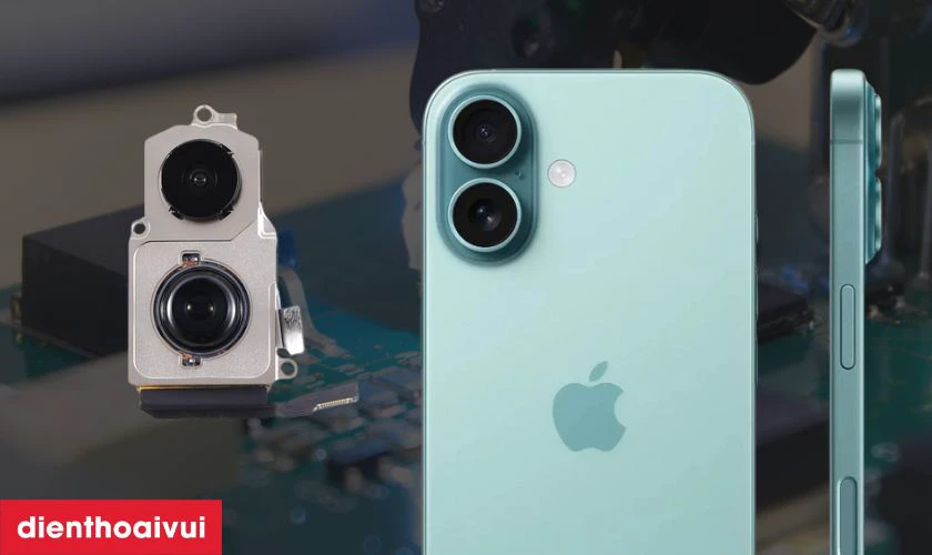 Tại sao n&ecirc;n rửa đốm camera sau iPhone 16 thay v&igrave; thay mới?