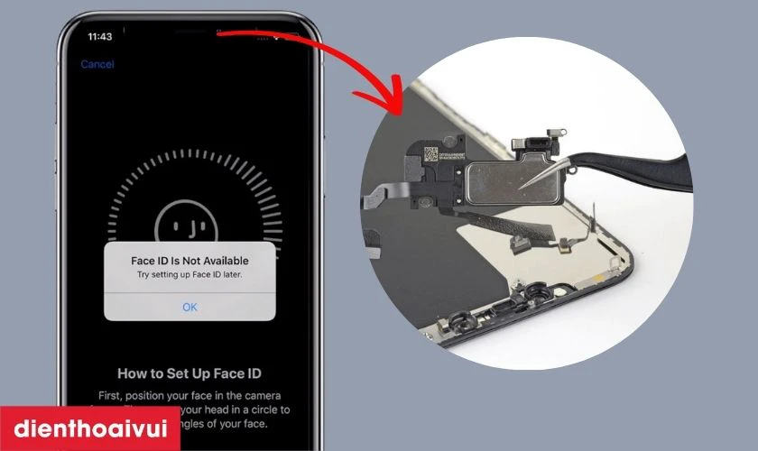 Sửa lỗi Face ID iPhone 12 Pro là gì?