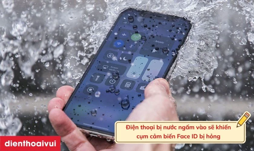 Nguyên nhân iPhone 13 Mini bị mất Face ID?