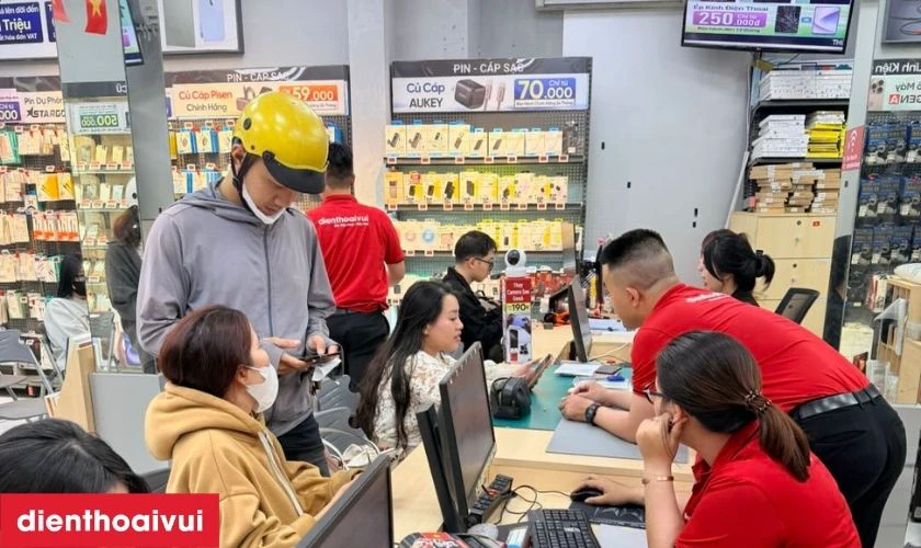 Quy trình Face ID 13 Mini tại Điện Thoại Vui