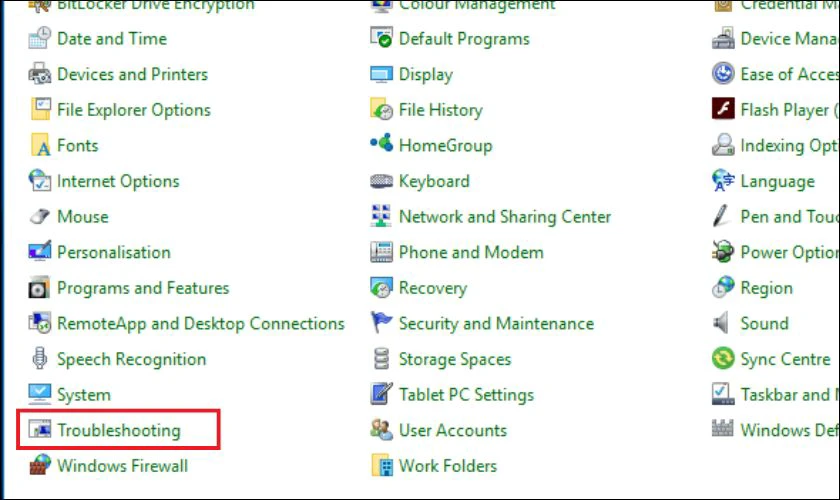 Sửa lỗi Turn Wifi Back On bằng Network Troubleshooter