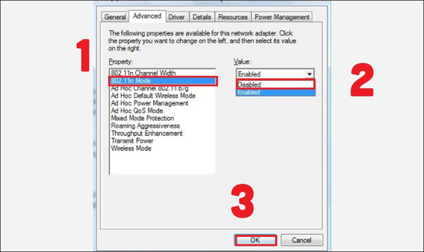 Thử vô hiệu hóa xác thực IEEE 802.1X