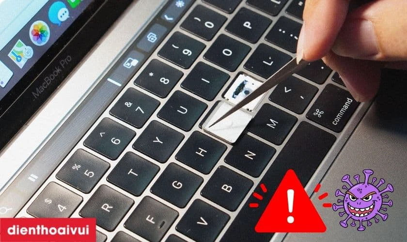 C&aacute;c rủi ro khi kh&ocirc;ng sửa chữa, bảo dưỡng m&aacute;y Macbook
