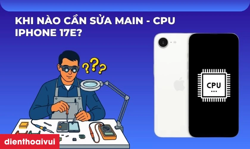 Sửa main - CPU iPhone 17e
