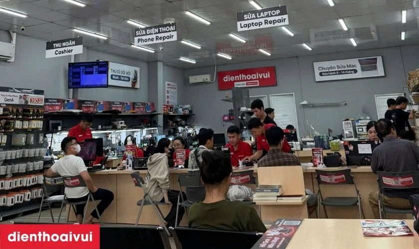 Quy tr&igrave;nh sửa main điện thoại Benco tại Điện Thoại Vui